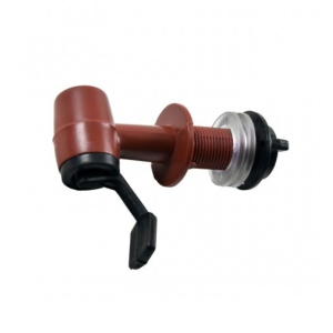 TORNEIRA P/ FILTRO MARROM ALAVANCA (EMB:06PÇ)