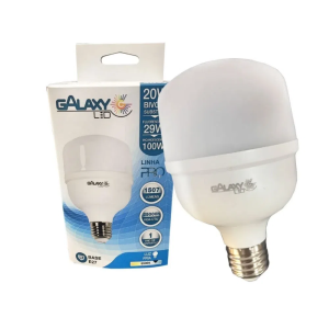LAMPADA LED 20W/BIV 6500K GALAXY ALTO FATOR