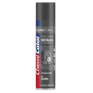 SPRAY TINTA METALICO GRAFITE CHEMICOLOR 400ML 680137