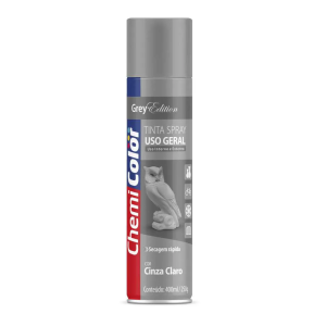 SPRAY TINTA UG CINZA CLARO CHEMICOLOR 400ML 680197