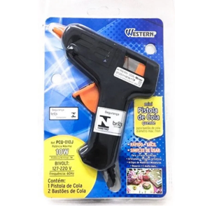 PISTOLA COLA QUENTE 10W PEQUENA (FINO) WESTERN PCQ010J