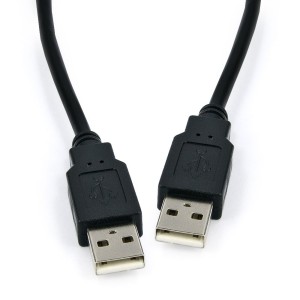 CABO USB+USB MACHO/MACHO 1,0M