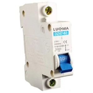 DISJUNTOR DIN UNIPOLAR 40A LUKMA