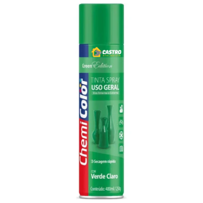 SPRAY TINTA UG VERDE CLARO CHEMICOLOR 400ML 680133